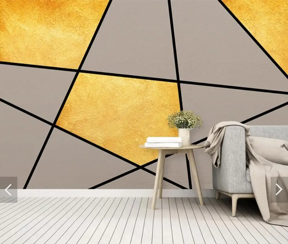 3d Abstract Geometric Gold Line Wall Papers for Walls 3 D Mural Wallpaper for Living Room TV Backdrop Wallpapers Contact Paper
3d Abstract Geometric Gold Line Wall Papers for Walls 3 D Mural Wallpaper for Living Room TV Backdrop Wallpapers Contact Paper