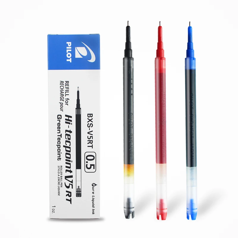 Japan original pilot bxs - v5rt press pen refill cartridges for BXRT-V5/BX-GR5 Hi-tecpoint 0.5 mm
Japan original pilot bxs - v5rt press pen refill cartridges for BXRT-V5/BX-GR5 Hi-tecpoint 0.5 mm