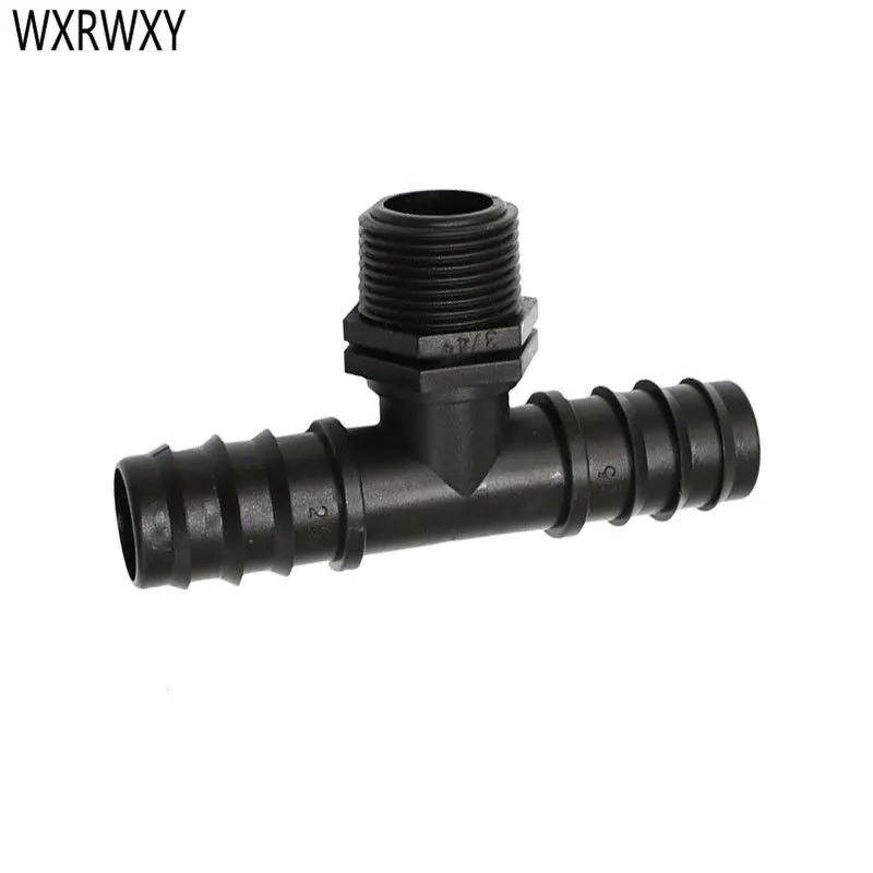 Male 3/4 to 25mm hose water splitter tee connector Greenhouse drip irrigation Garden hose fittings 1 pcs
Male 3/4 to 25mm hose water splitter tee connector Greenhouse drip irrigation Garden hose fittings 1 pcs
