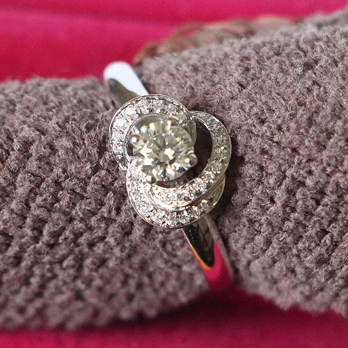 0.5Ct Forever Love pretty Diamond Ring 925 Sterling Silver Engagement Ring for Her Micro pave Stunning Ring
0.5Ct Forever Love pretty Diamond Ring 925 Sterling Silver Engagement Ring for Her Micro pave Stunning Ring