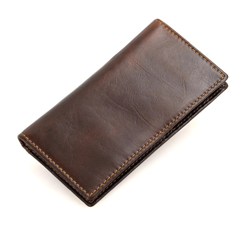 Slim Wallet Leather Men's RFID Wallet Genuine Leather Long Wallets Quality Guarantee Cowhide Dollars Purse R-8119Q
Slim Wallet Leather Men's RFID Wallet Genuine Leather Long Wallets Quality Guarantee Cowhide Dollars Purse R-8119Q