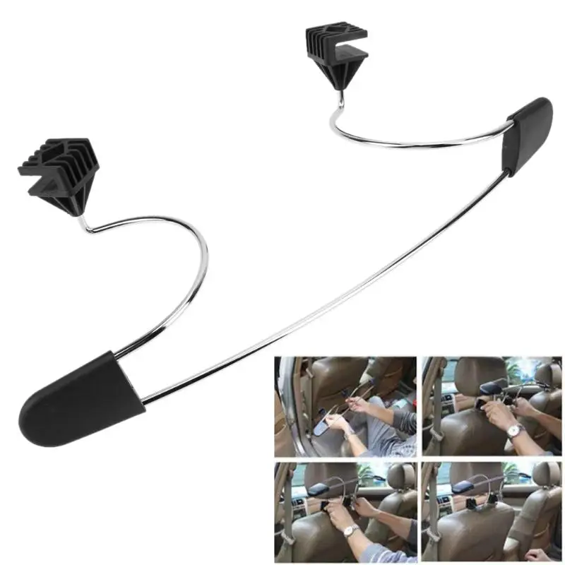 Stainless Steel Auto Seat Headrest Coat Hanger Car Back Seat Coat Clothe Jackets Suits Holder Hook Car Accessories
Stainless Steel Auto Seat Headrest Coat Hanger Car Back Seat Coat Clothe Jackets Suits Holder Hook Car Accessories