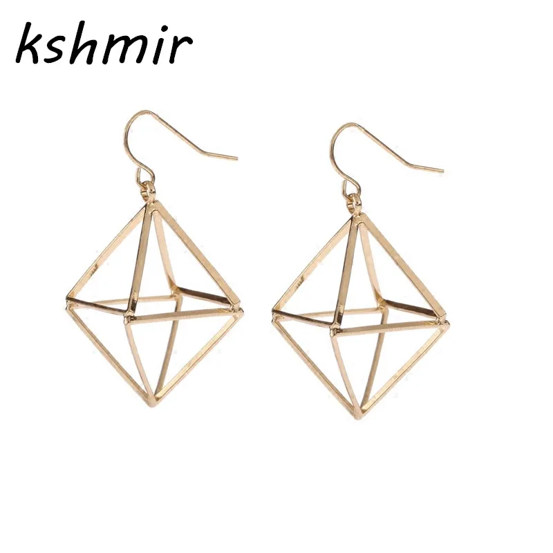 Accessories wholesale fashion triangular geometry stereo contracted pendant earrings with exclusive earring
Accessories wholesale fashion triangular geometry stereo contracted pendant earrings with exclusive earring