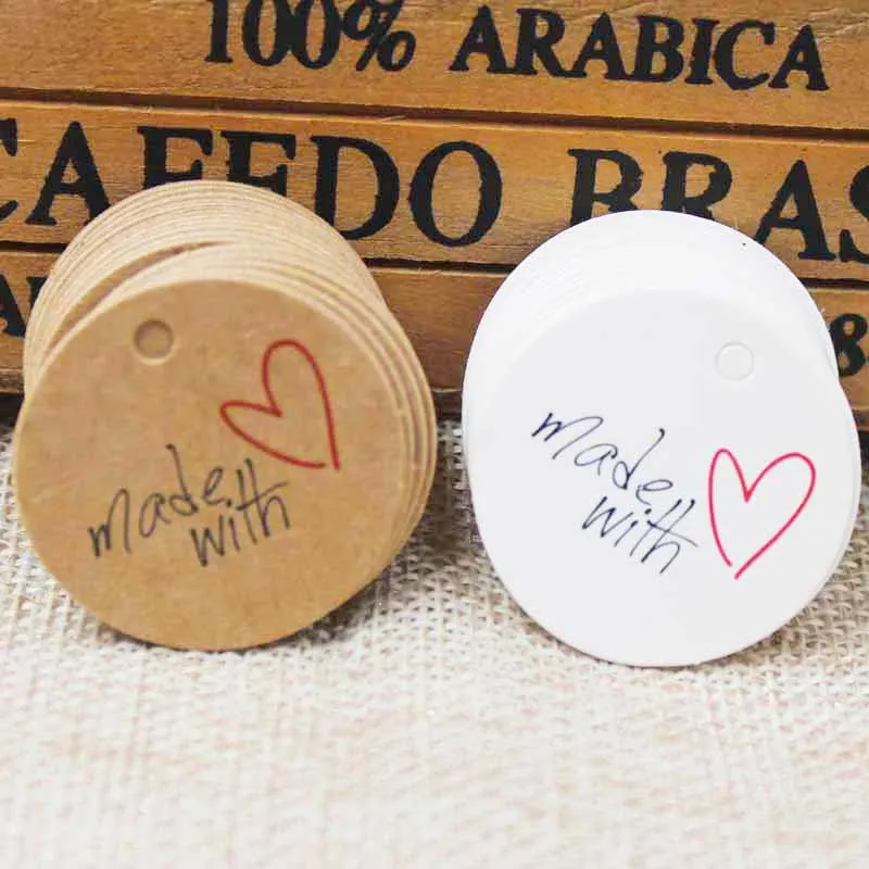 1000 шт DIY ручной работы с надписью love gifts этикетка bakey & cookies для домашнего украшения