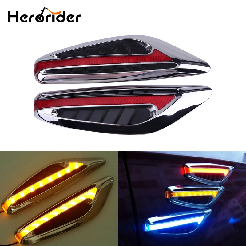 1Pair Steering light Fender Side Lamp Hot Sale DC12V Blade Shape Auto Car LED Side Lights Marker Turn signal Lights Accessories
1Pair Steering light Fender Side Lamp Hot Sale DC12V Blade Shape Auto Car LED Side Lights Marker Turn signal Lights Accessories