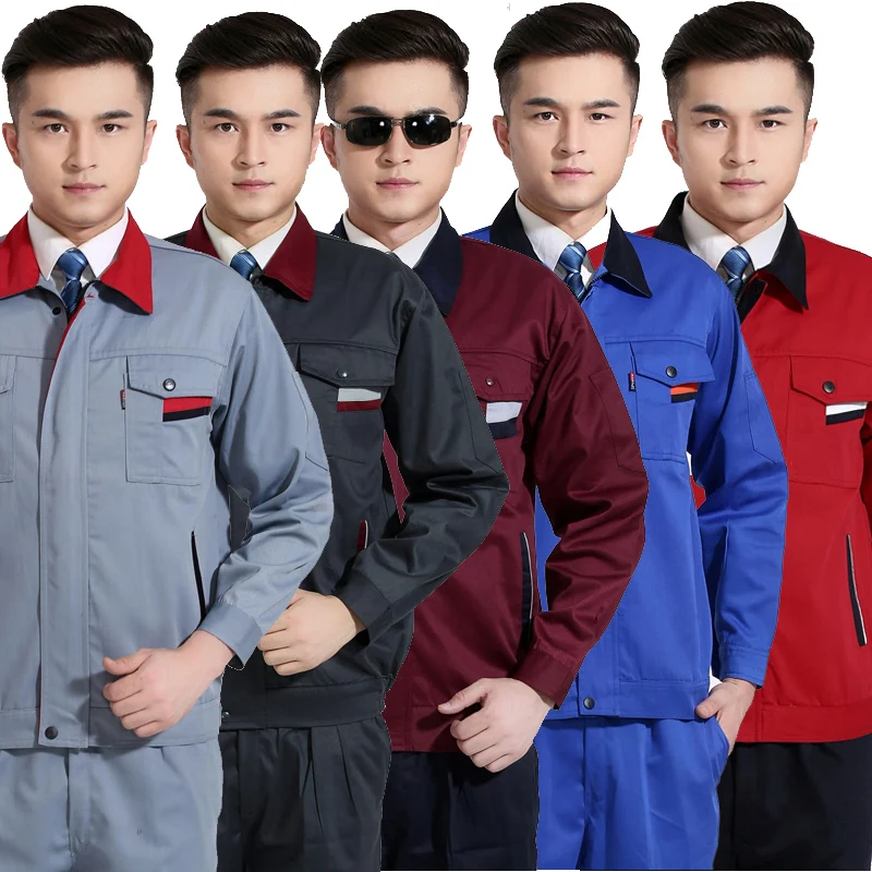 Autumn Wear Long Sleeved Overalls Suit Machine Repair Auto Repair Clothes Engineer Frock Workshop Labour Protection Clothe J196
Autumn Wear Long Sleeved Overalls Suit Machine Repair Auto Repair Clothes Engineer Frock Workshop Labour Protection Clothe J196