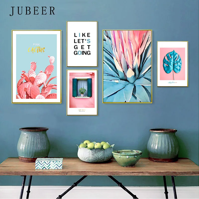 Pink Cactus Posters and Prints Wall Art Leaf Modern Wall Paintings Picture Painting On Canvas Nordic Decoration Home Decor
Pink Cactus Posters and Prints Wall Art Leaf Modern Wall Paintings Picture Painting On Canvas Nordic Decoration Home Decor