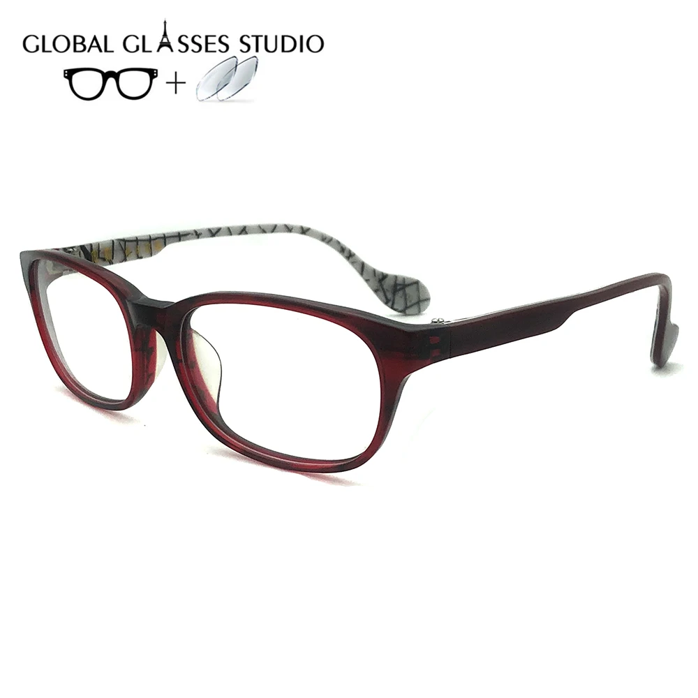 Women Acetate Glasses Frame Eyewear Eyeglasses Reading Myopia Prescription Lens 1.56 Index A1011 C4
Women Acetate Glasses Frame Eyewear Eyeglasses Reading Myopia Prescription Lens 1.56 Index A1011 C4