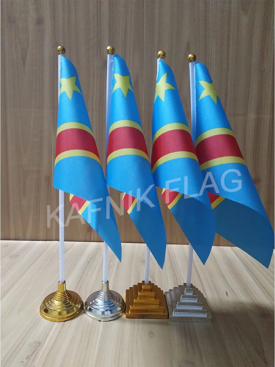 KAFNIK,5/10pcs a lot Democratic Republic of the Congo table desk flag banner 14*21cm flag /Plastic flags or suction cups
KAFNIK,5/10pcs a lot Democratic Republic of the Congo table desk flag banner 14*21cm flag /Plastic flags or suction cups