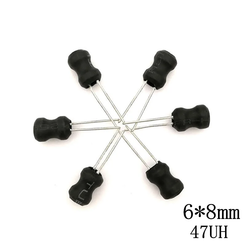 20pcs/lot Power Inductor DIP 6*8mm 47UH 0608 Power Inductor