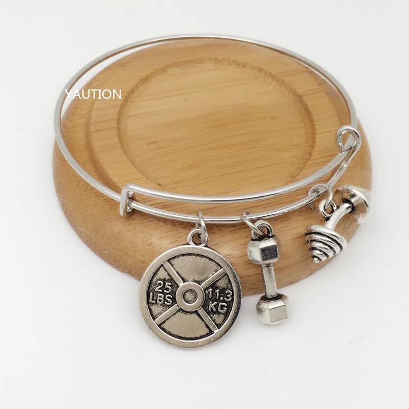 New Barbell Dumbbells& 25 WEIGHT PLATE Charm bracelet * Fitness Weightlifting Gym
New Barbell Dumbbells& 25 WEIGHT PLATE Charm bracelet * Fitness Weightlifting Gym