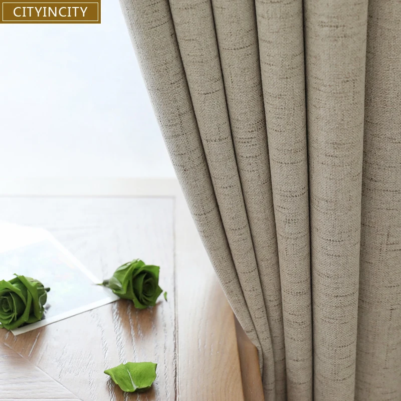 CITYINCITY Plaid Blackout Home Decor Curtain For Living room Darpe Faux linen Curtains for Bedroom Rideaux Window Customized
CITYINCITY Plaid Blackout Home Decor Curtain For Living room Darpe Faux linen Curtains for Bedroom Rideaux Window Customized
