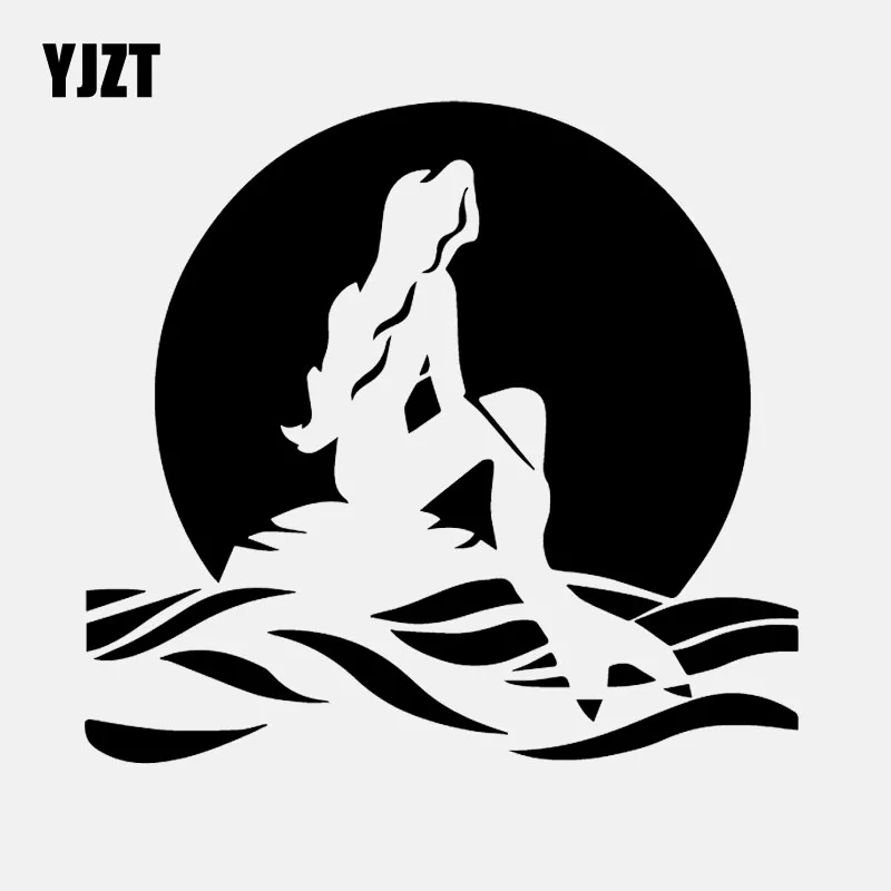 YJZT 15 см * 13,9 см автомобильные наклейки, виниловые украшения, Русалка, сказочные Мультяшные рыбки, черные/серебряные искусственные
YJZT 15 см * 13,9 см автомобильные наклейки, виниловые украшения, Русалка, сказочные Мультяшные рыбки, черные/серебряные искусственные