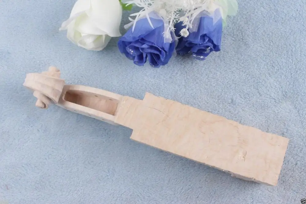 Violin Neck 4/4 Flame maple Full size violin parts High quality Violin parts & accessories #560
Violin Neck 4/4 Flame maple Full size violin parts High quality Violin parts & accessories #560