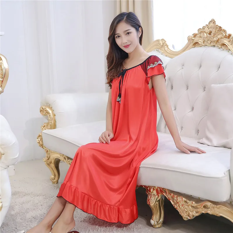 Sexy Womens Nightwear Casual Chemise Nightie Lingerie Big Yards XXL,3XL,4XL Nightdress Sleepwear Dress
Sexy Womens Nightwear Casual Chemise Nightie Lingerie Big Yards XXL,3XL,4XL Nightdress Sleepwear Dress