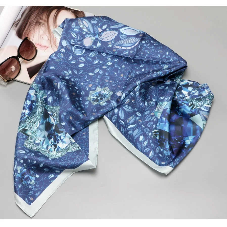 Luxury 100% Silk Scarf Shawl for Women's Top Grade Silk Hijab Head Scarves Foulard 35" X 35""
Luxury 100% Silk Scarf Shawl for Women's Top Grade Silk Hijab Head Scarves Foulard 35" X 35""