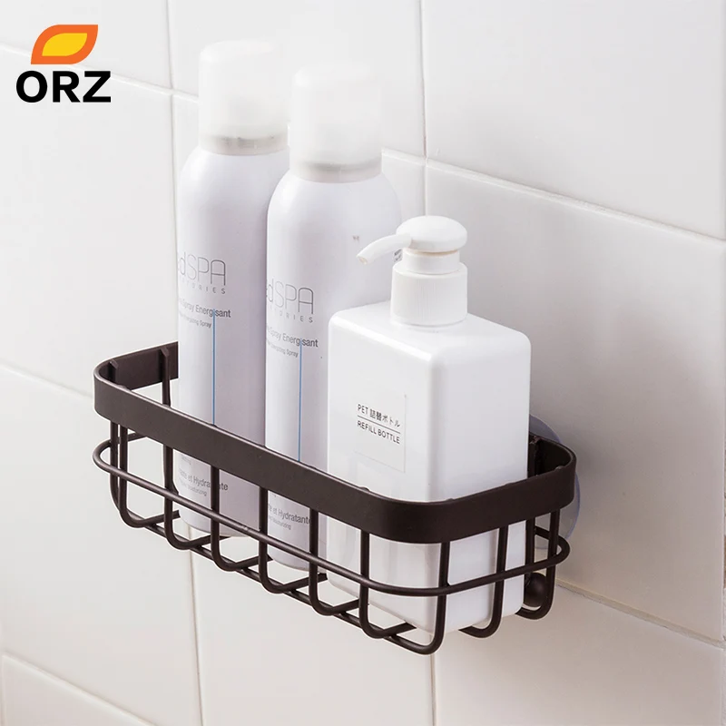 ORZ Bathroom Organizer Shelf Wall Mount Storage Rack Shampoo Shower Holder Kitchen Storage Organizer Basket Bathroom Accessories
ORZ Bathroom Organizer Shelf Wall Mount Storage Rack Shampoo Shower Holder Kitchen Storage Organizer Basket Bathroom Accessories
