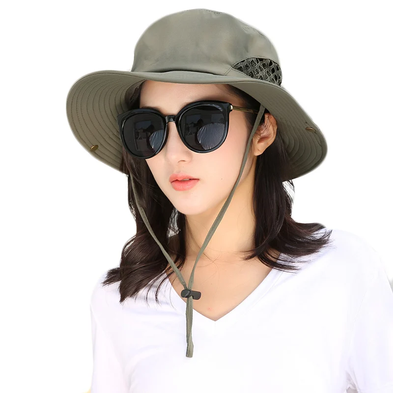 Sun Hat Men Bucket Hats Women Summer Fishing Cap Wide Brim UV Protection Flap Hat Breathable Mesh Bone Gorras Men Sun Beach Hat
Sun Hat Men Bucket Hats Women Summer Fishing Cap Wide Brim UV Protection Flap Hat Breathable Mesh Bone Gorras Men Sun Beach Hat
