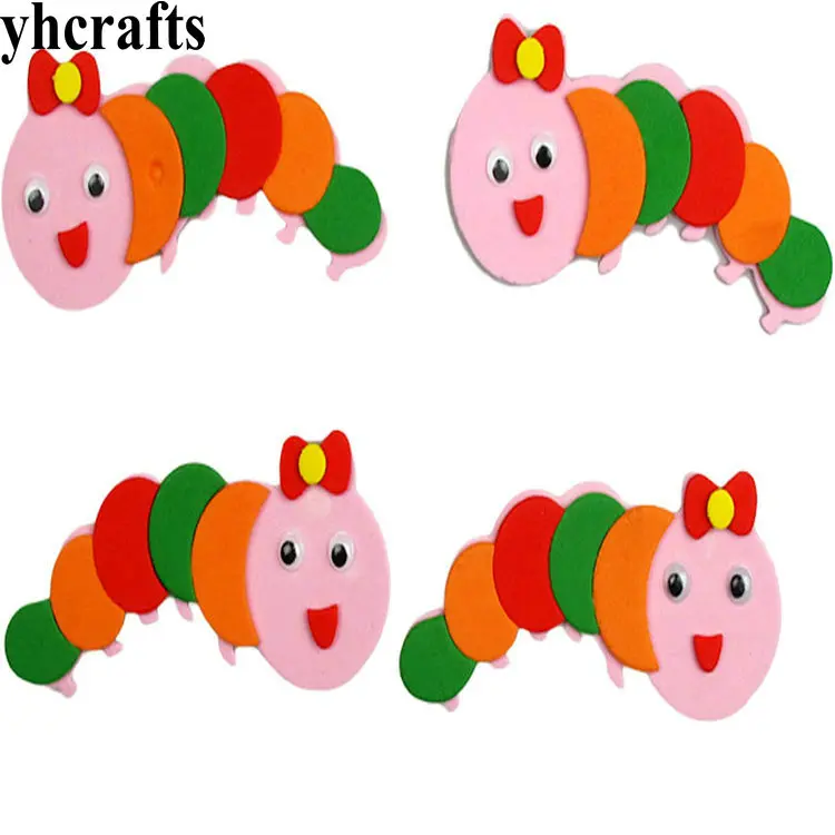 1bag/LOT 3D Caterpillar Ant Lobster fish rabbit butterfly ladybug EVA foam shape activity kit Wall decoration Spring crafts
1bag/LOT 3D Caterpillar Ant Lobster fish rabbit butterfly ladybug EVA foam shape activity kit Wall decoration Spring crafts