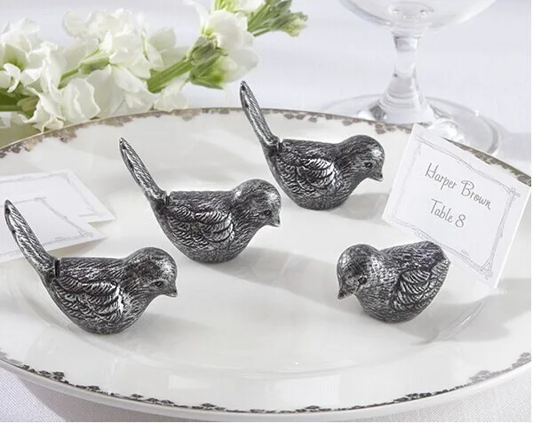 DHL Freeshipping 100pcs Antiqued love Bird Place Card Holder wedding party table decor bridal shower favor favours gift
DHL Freeshipping 100pcs Antiqued love Bird Place Card Holder wedding party table decor bridal shower favor favours gift