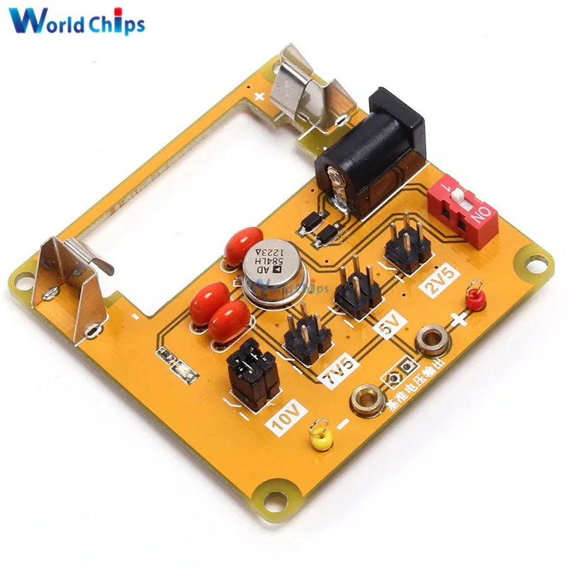 AD584 High Precision Voltage Reference Module 4-Channel Work on 2.5V/7.5V/5V/10V 4.5-30V
AD584 High Precision Voltage Reference Module 4-Channel Work on 2.5V/7.5V/5V/10V 4.5-30V