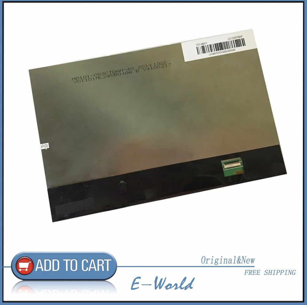Оригинальный 10,1-дюймовый ЖК-экран, MD101-059CTDAN-40 MD101-059CTDAN для планшетных ПК, Бесплатная доставка
Оригинальный 10,1-дюймовый ЖК-экран, MD101-059CTDAN-40 MD101-059CTDAN для планшетных ПК, Бесплатная доставка