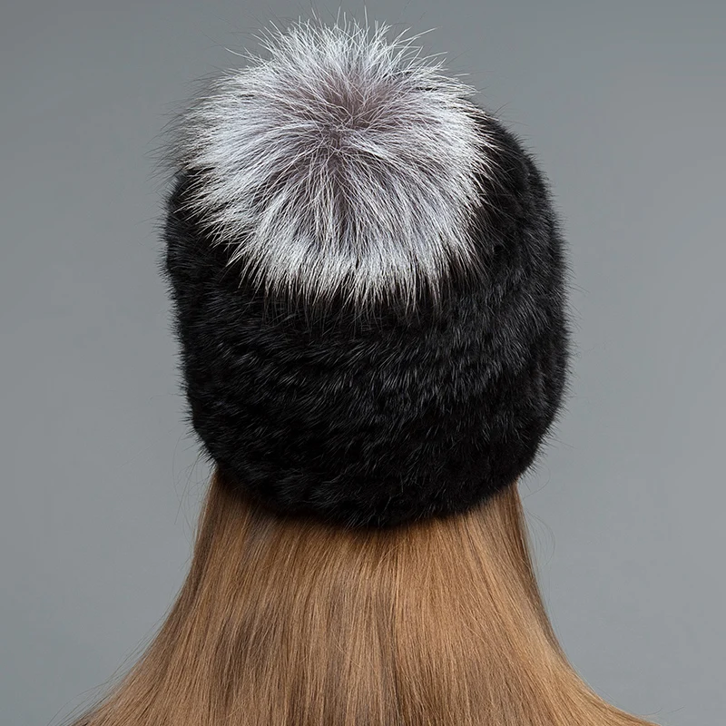 Gours Women's Fur Hats Black Real Mink Fur Cap Winter Warm Luxury Female Fashion Silver Fox Fur Ball Visors New Arrival GLH029
Gours Women's Fur Hats Black Real Mink Fur Cap Winter Warm Luxury Female Fashion Silver Fox Fur Ball Visors New Arrival GLH029