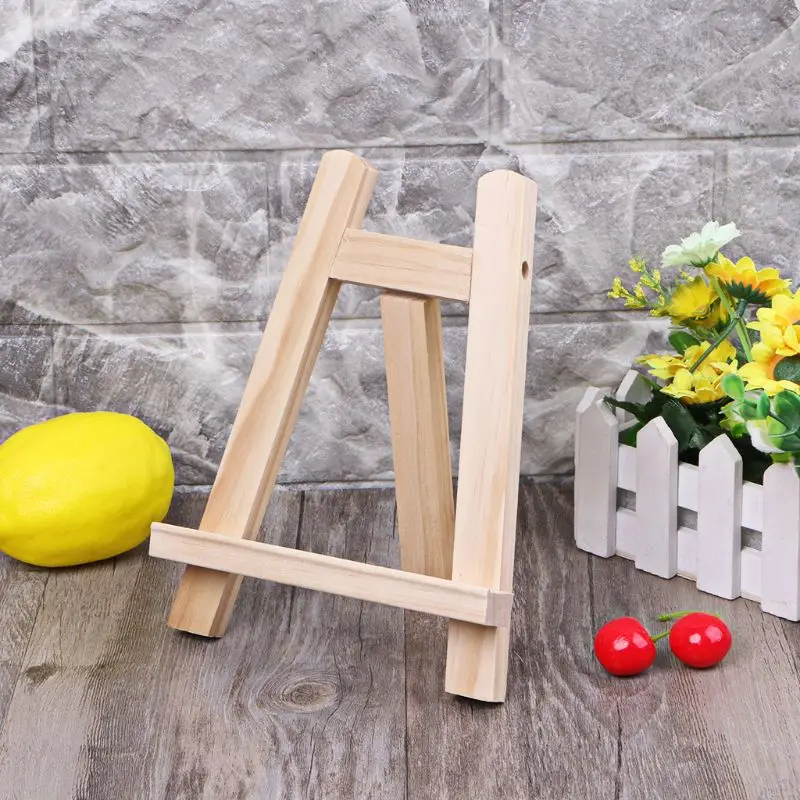 Mini Artist Wooden Easel Wood Stand Display Holder For Party Decoration 15*20cm Triange Easel
Mini Artist Wooden Easel Wood Stand Display Holder For Party Decoration 15*20cm Triange Easel