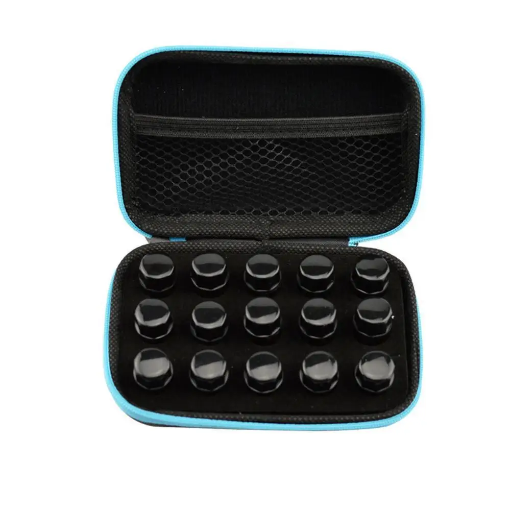 Portable 15 Compartments Essential Oil Storage Bag Organizer Essential Oil Dropping Bottle Storage Case 13.5x8.5x4.5cm 1/2/3ml
Portable 15 Compartments Essential Oil Storage Bag Organizer Essential Oil Dropping Bottle Storage Case 13.5x8.5x4.5cm 1/2/3ml