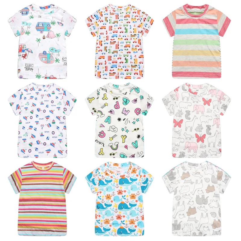 Cartoon Print Baby Boys T Shirt For Summer Infant 2-6T Kids Tees Boys Girls Rainbow T-Shirts Clothes Cotton Toddler Letter Tops
Cartoon Print Baby Boys T Shirt For Summer Infant 2-6T Kids Tees Boys Girls Rainbow T-Shirts Clothes Cotton Toddler Letter Tops