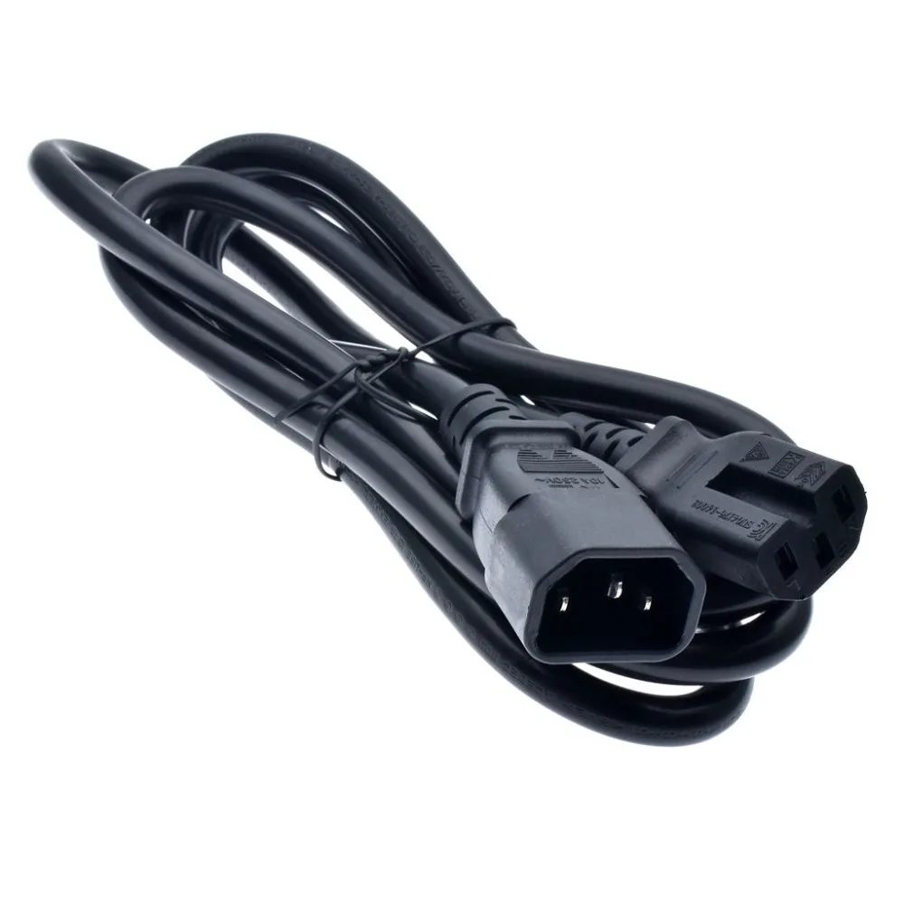 1.5M 5ft C14-C15 Extension Power Cord IEC 320 C14 To C15 PDU UPS Male To Female Power Cord Extension Cable
1.5M 5ft C14-C15 Extension Power Cord IEC 320 C14 To C15 PDU UPS Male To Female Power Cord Extension Cable