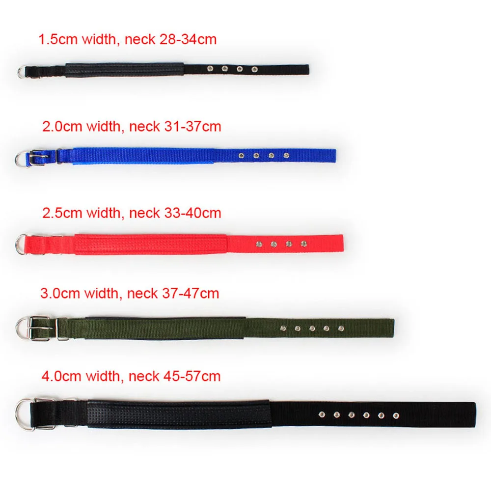 Soft Foam Padded Dog Collar Durable Nylon Pet Collar For Small Medium Large Dogs Sponge Liner Pets Necklet PU Leather Cat Choker
Soft Foam Padded Dog Collar Durable Nylon Pet Collar For Small Medium Large Dogs Sponge Liner Pets Necklet PU Leather Cat Choker