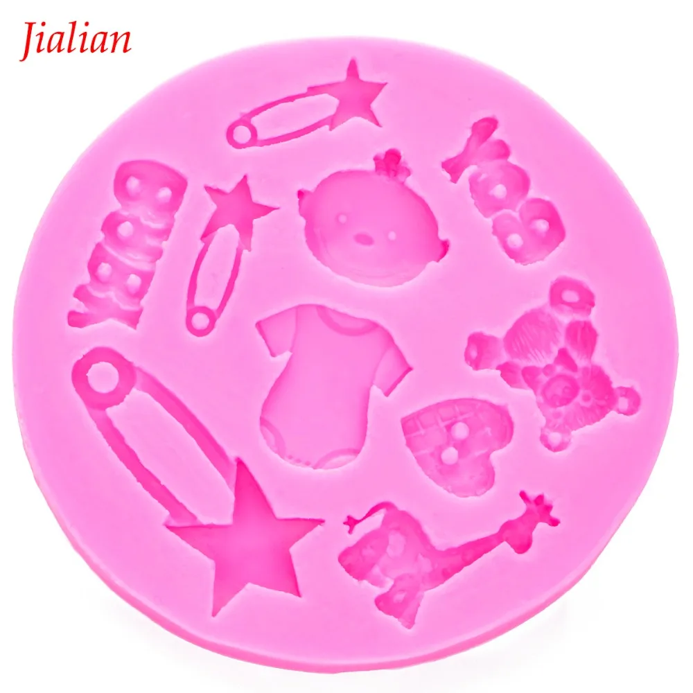 Cartoon baby car flip sugar sugar Shaped Food safe Gum paste fandant silicone mould cakes decoration confectionery tools FT-0041
Cartoon baby car flip sugar sugar Shaped Food safe Gum paste fandant silicone mould cakes decoration confectionery tools FT-0041