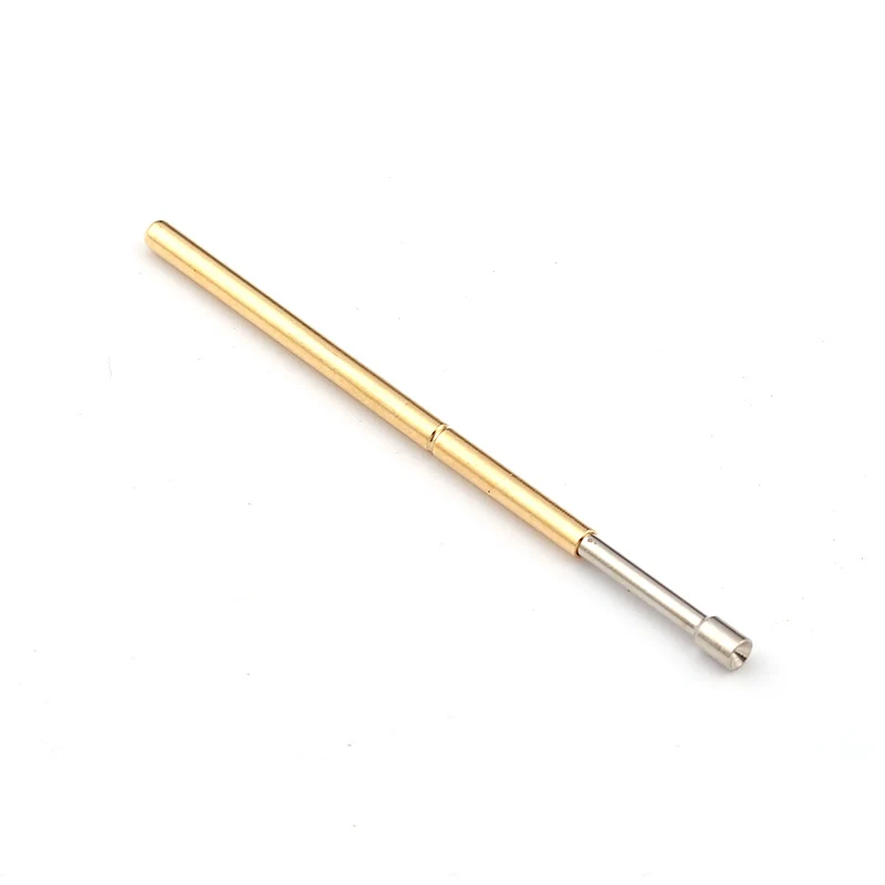 P100-A2 New Product For Testing Circuit Board Length 33.35mm Bullet Metal Spring Test Probe Nickel-Plated Spring Probe Tool
P100-A2 New Product For Testing Circuit Board Length 33.35mm Bullet Metal Spring Test Probe Nickel-Plated Spring Probe Tool