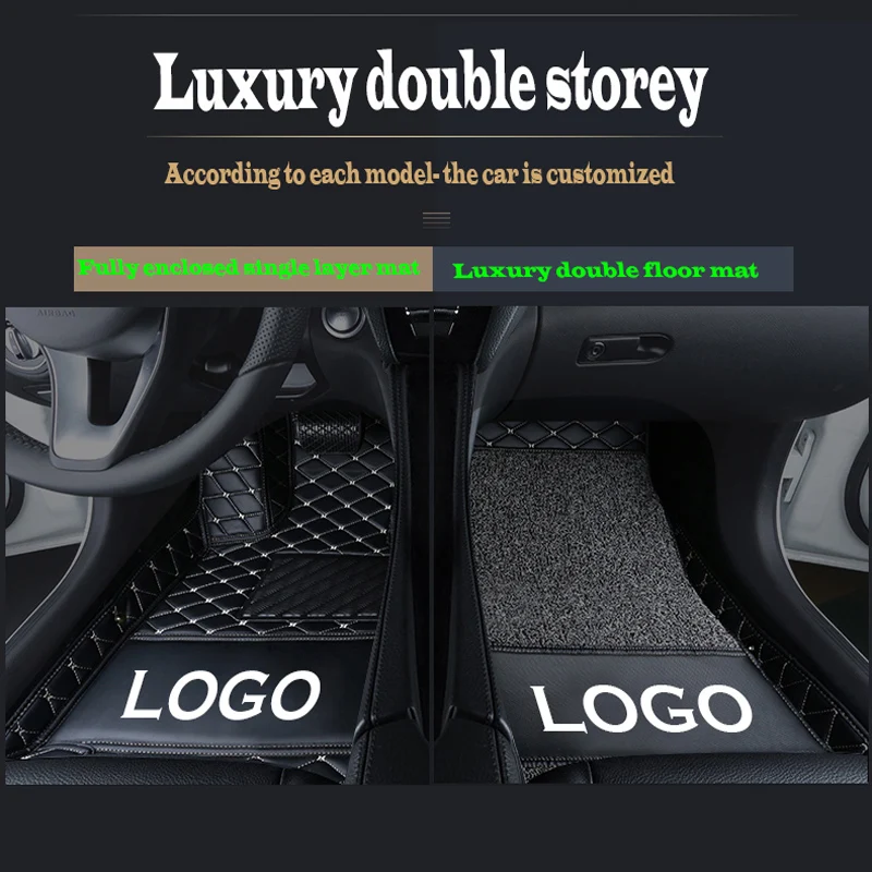 Автомобильные коврики с логотипом на заказ для Mercedes Benz ML63 ML300 ML320 ML350 ML400 ML450 ML500 ML550