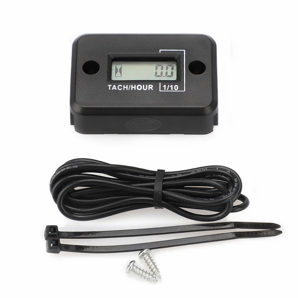 Portable Digital Tach IP68 Hour Meter Gauge LCD for 4 Stroke Gas Engine Offroad Panel Hour ATV Motorcycle Generator Bike
Portable Digital Tach IP68 Hour Meter Gauge LCD for 4 Stroke Gas Engine Offroad Panel Hour ATV Motorcycle Generator Bike