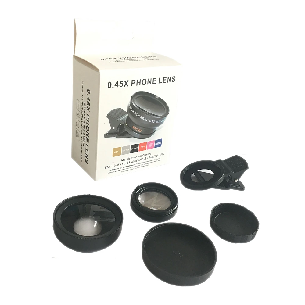TOKOHANSUN Phone Lens kit 0.45x Super Wide Angle & 12.5x Super Macro Lens HD Camera Lentes for iPhone 6S 7 Xiaomi more cellphone
TOKOHANSUN Phone Lens kit 0.45x Super Wide Angle & 12.5x Super Macro Lens HD Camera Lentes for iPhone 6S 7 Xiaomi more cellphone