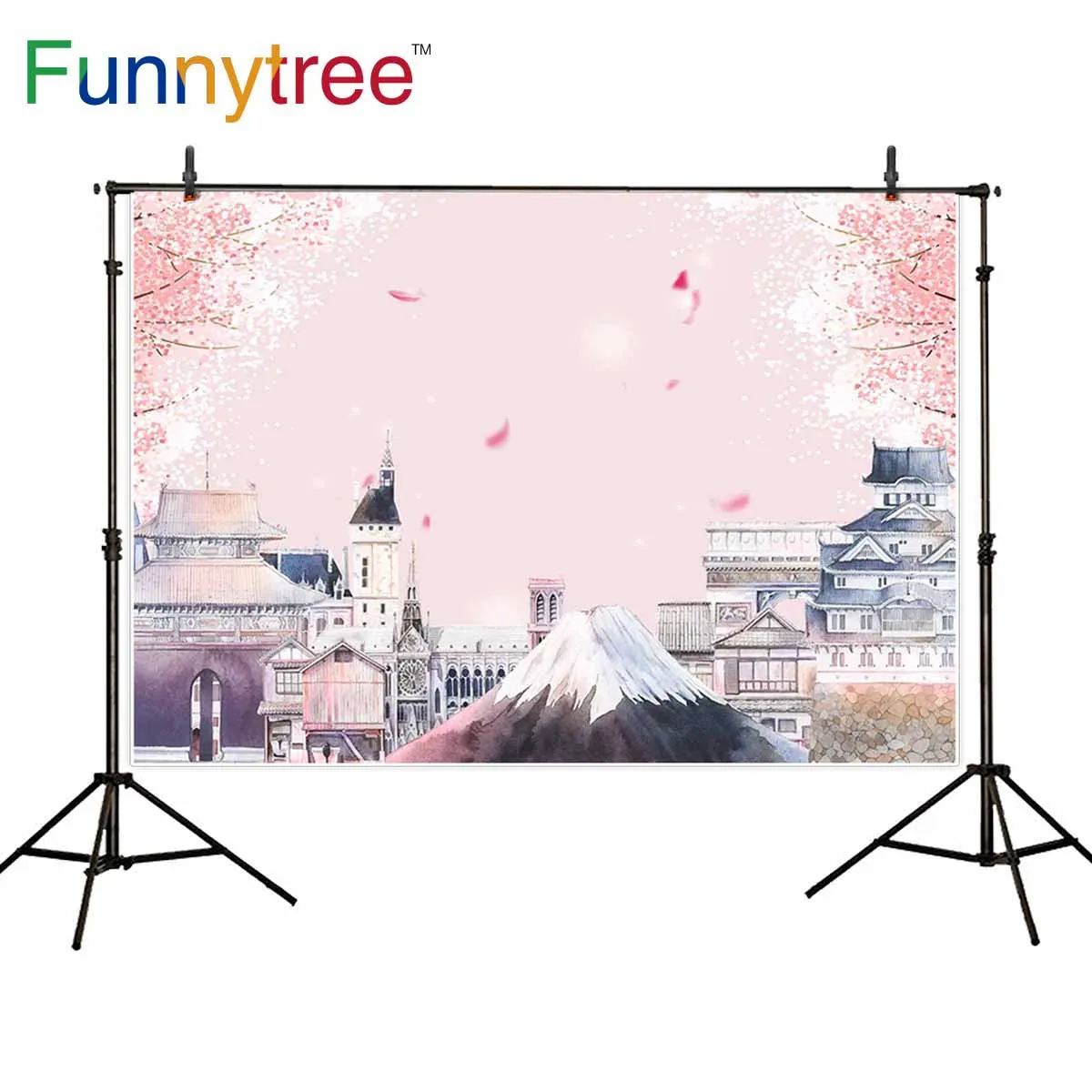 Фон для фотостудии Funnytree Япония архитектурное крепление Фудзи вишня розовый фон фотостудия
Фон для фотостудии Funnytree Япония архитектурное крепление Фудзи вишня розовый фон фотостудия