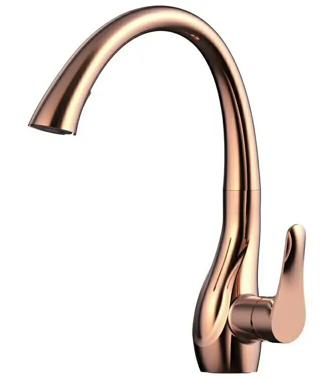 Free ship Single Hole / handle deck mounted rose gold color Pull Out Kitchen Faucets mixer tap Solid brass
Free ship Single Hole / handle deck mounted rose gold color Pull Out Kitchen Faucets mixer tap Solid brass