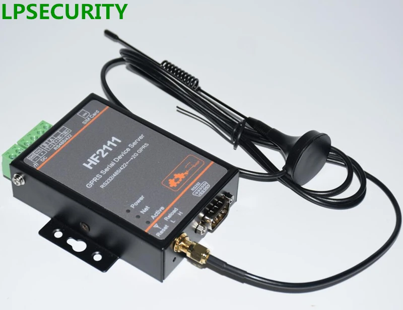 LPSECURITY серийный RS422 RS232 RS485 к GPRS DTU модуль серверный контроллер Поддержка GSM/GPRS|serial