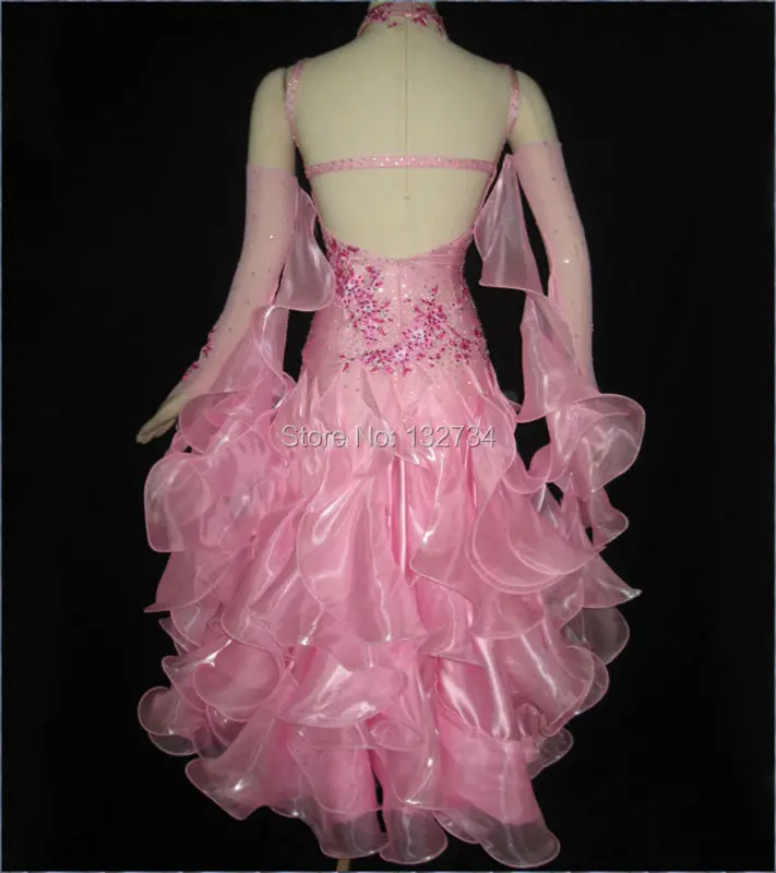 PINK Modern Ballroom Dance Competition Dresses Ballroom Dance Dress Ballroom Dress Free Shipping B-0031
PINK Modern Ballroom Dance Competition Dresses Ballroom Dance Dress Ballroom Dress Free Shipping B-0031