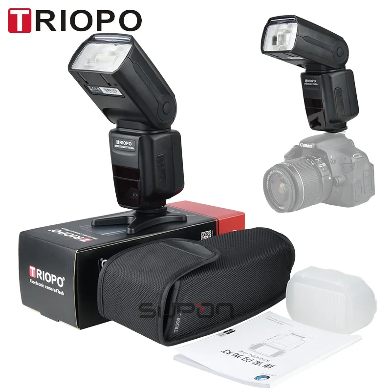 

TRIOPO TR-988 Flash Professional Speedlite TTL Camera Flash with High Speed Sync for Canon and Nikon Digital SLR Camera