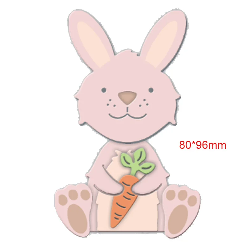 Cute Rabbit Metal Cutting Dies Stencils for DIY Scrapbooking Photo Album Decorative Embossing Paper Card Handcrafts Die Cut 2019
Cute Rabbit Metal Cutting Dies Stencils for DIY Scrapbooking Photo Album Decorative Embossing Paper Card Handcrafts Die Cut 2019