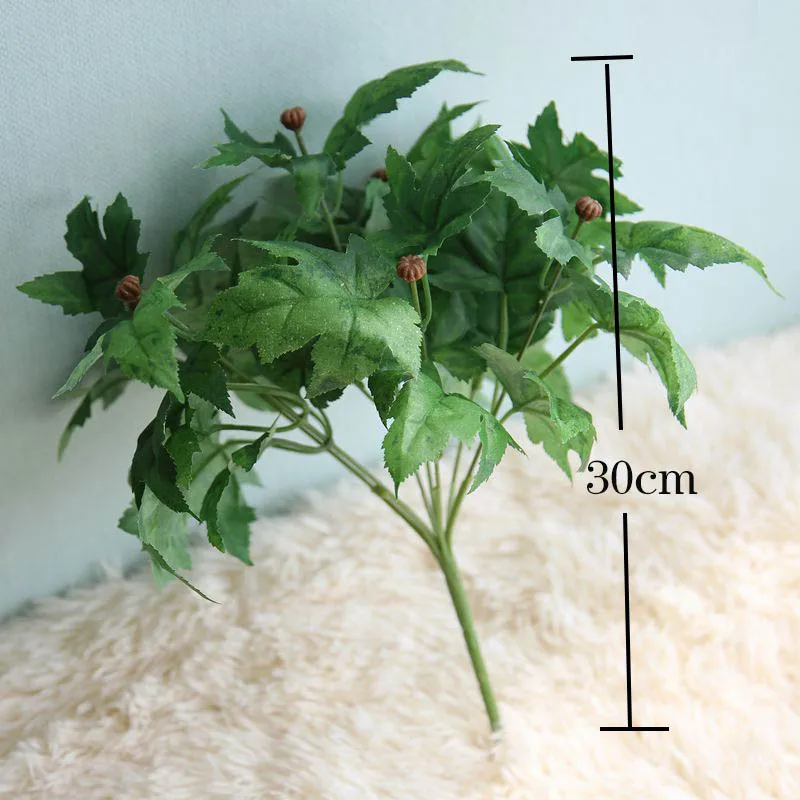 Green Maple Leaf Artificial Plant Leaves Fake Flowers DIY Plant Wall Wedding Christmas Home Artificial Flowers Decoration
Green Maple Leaf Artificial Plant Leaves Fake Flowers DIY Plant Wall Wedding Christmas Home Artificial Flowers Decoration