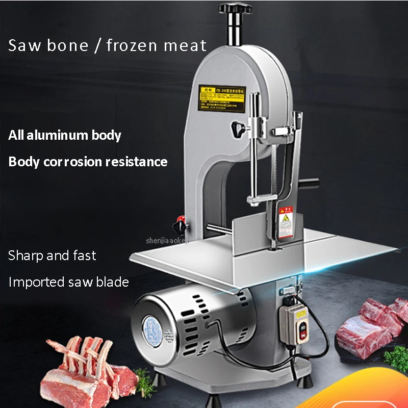 110V/220V Commercial Meat Slicer Bone Cutting Machine Large Table Electric Meat Saw Metal Desktop Professional Meat Cutting
110V/220V Commercial Meat Slicer Bone Cutting Machine Large Table Electric Meat Saw Metal Desktop Professional Meat Cutting