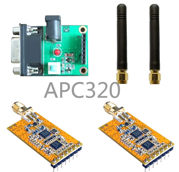Комплект APC320 SI4463/868 МГц/APC320 с интерфейсом RS232-TTL сеттер и антенна 433 МГц 868 или 915 |