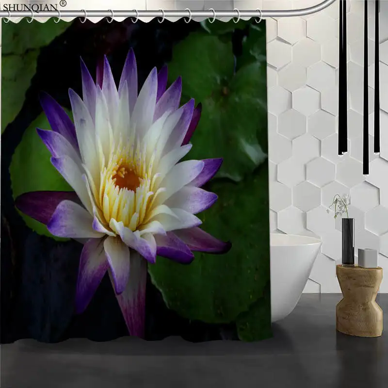 Water Lily Shower Curtain Waterproof Fabric Bath Curtain Polyester Fabric Bathroom Curtain 180X200cm150X180cm
Water Lily Shower Curtain Waterproof Fabric Bath Curtain Polyester Fabric Bathroom Curtain 180X200cm150X180cm