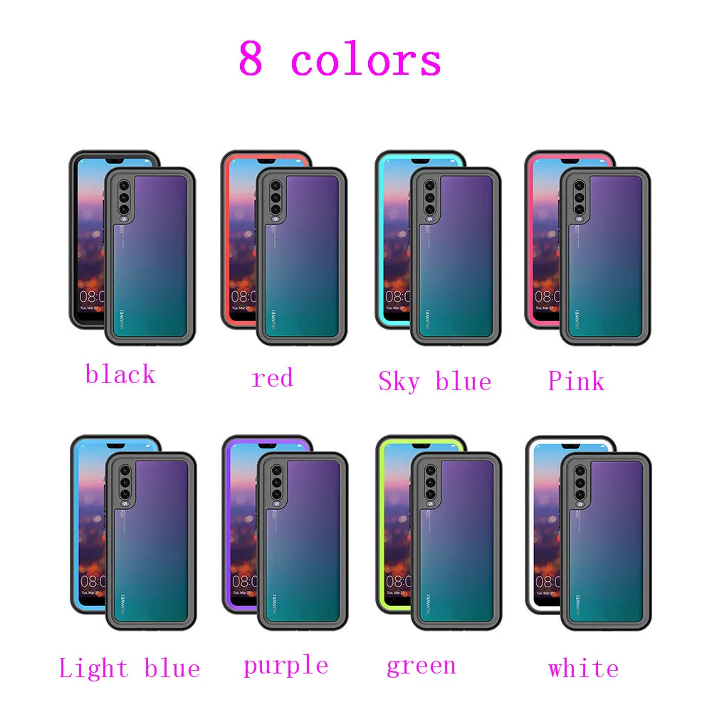 RedPepper Series IP68 Waterproof Case For Huawei P20 / P20 Pro Diving Underwater Shockproof Water Resistan Transparent Cover
RedPepper Series IP68 Waterproof Case For Huawei P20 / P20 Pro Diving Underwater Shockproof Water Resistan Transparent Cover