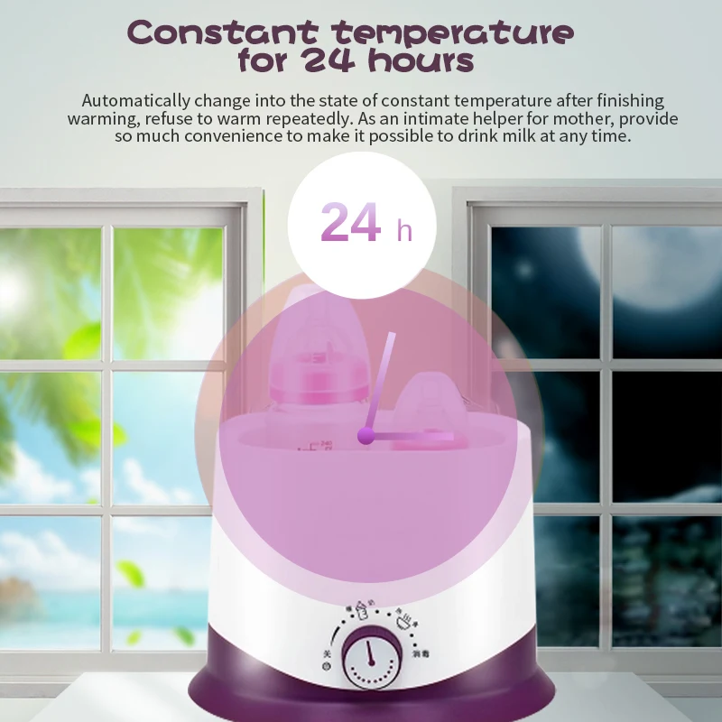 Multifunction Smart Baby Two Bottle Food Warmer Sterilizer Warm Milk Thermostat Warmer Disinfection Food Device
Multifunction Smart Baby Two Bottle Food Warmer Sterilizer Warm Milk Thermostat Warmer Disinfection Food Device