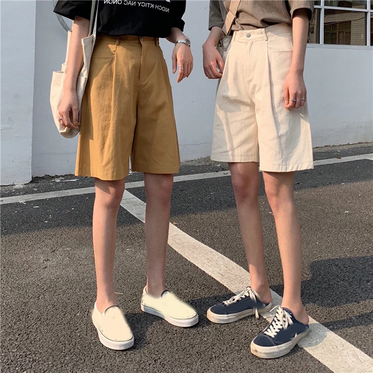 Summer Women Loose Cotton Linen Shorts Female Harajuku Japanese Casual Large Knee Length Wide Leg Short Pants Leisure Shorts
Summer Women Loose Cotton Linen Shorts Female Harajuku Japanese Casual Large Knee Length Wide Leg Short Pants Leisure Shorts